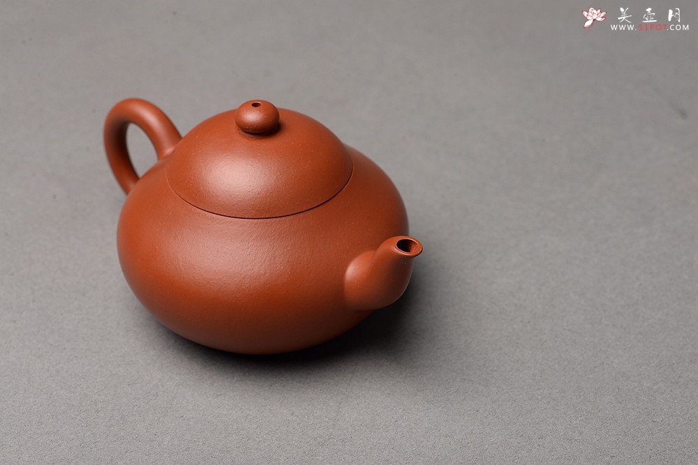 紫砂壶图片：经典传统 优质朱泥梨形 极易泡养朱泥 器形端庄  - 宜兴紫砂壶网
