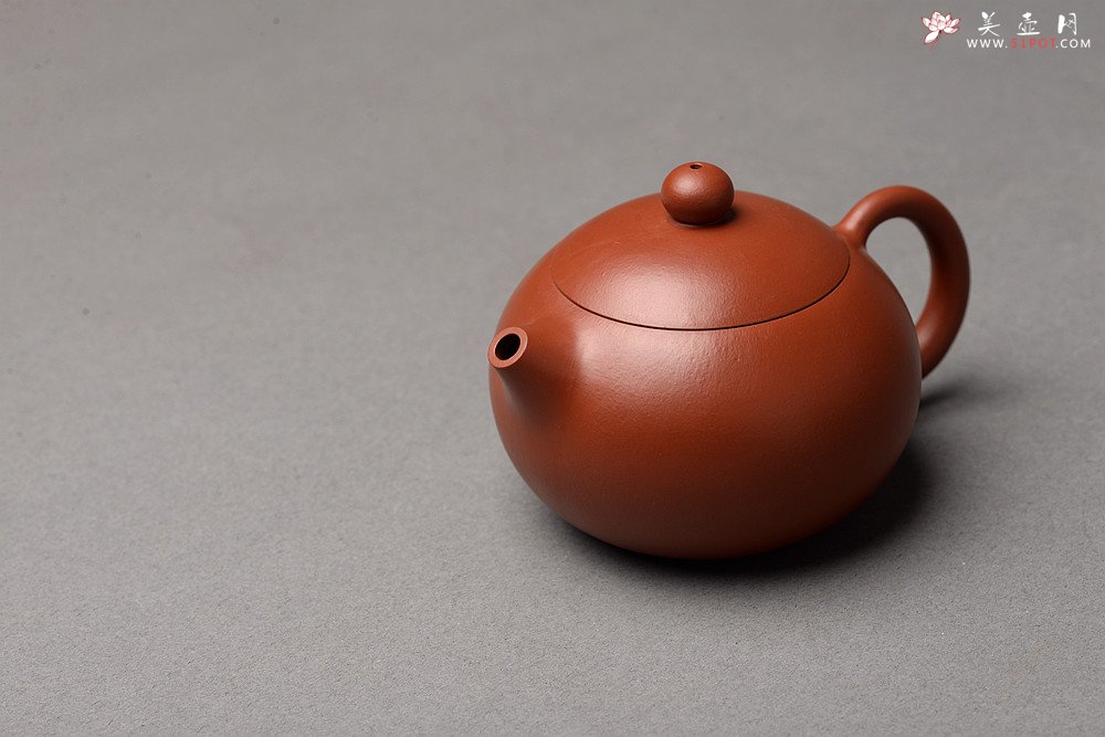 紫砂壶图片：优质朱泥 做工精致 西施 喜人 经典传统 - 宜兴紫砂壶网