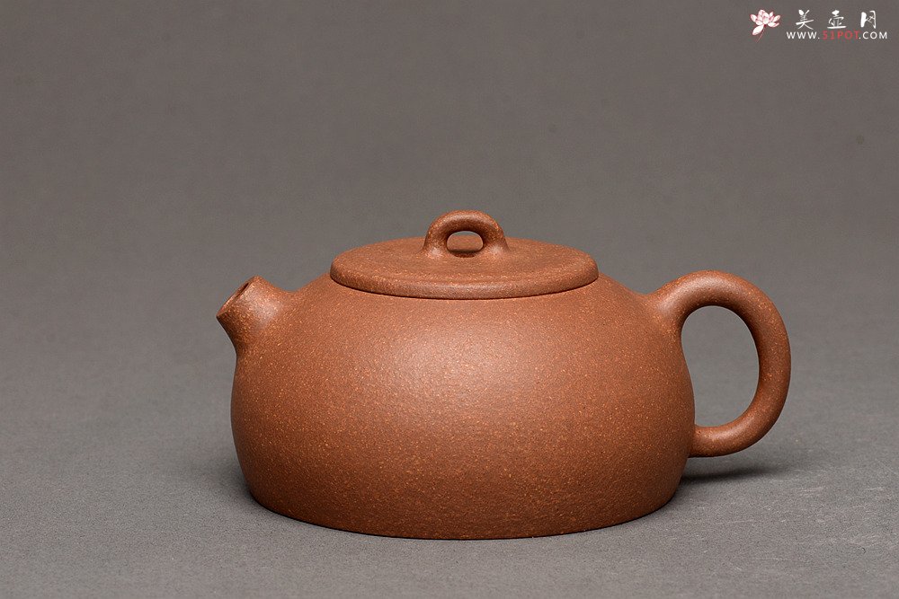 紫砂壶图片：张悦全手作品 段泥石权壶 优质老段 别有风味 实用可人 - 宜兴紫砂壶网