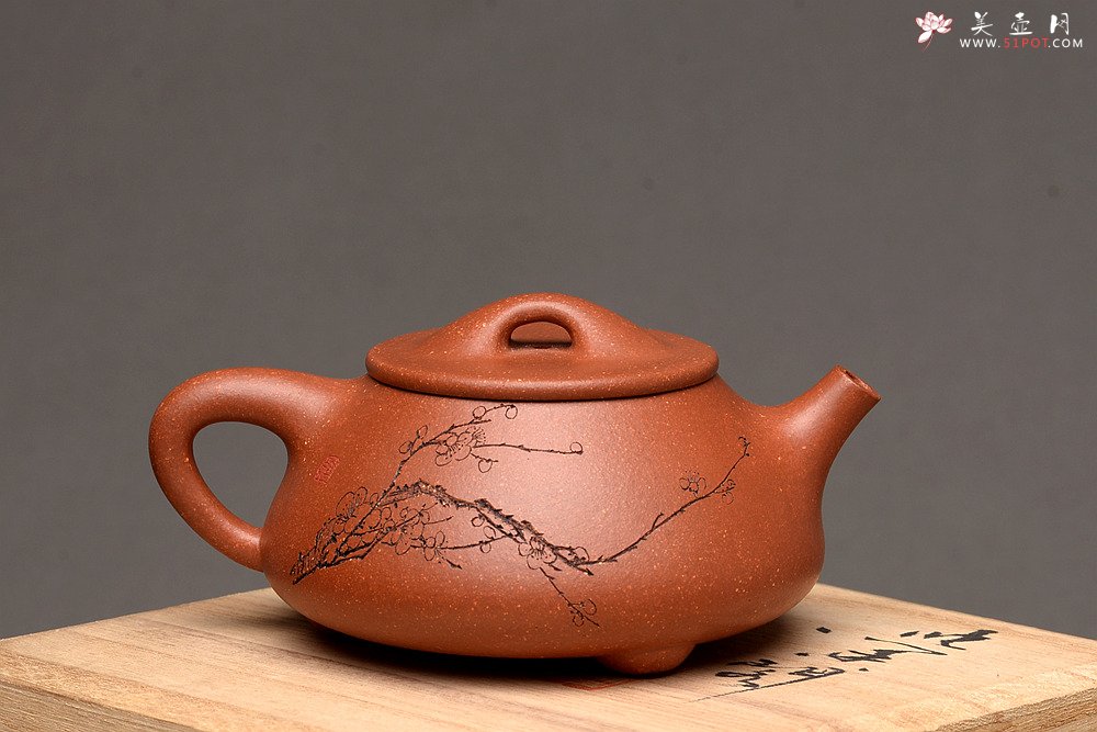 紫砂壶图片：文人气息 景舟石瓢 送礼自品俱佳  - 宜兴紫砂壶网