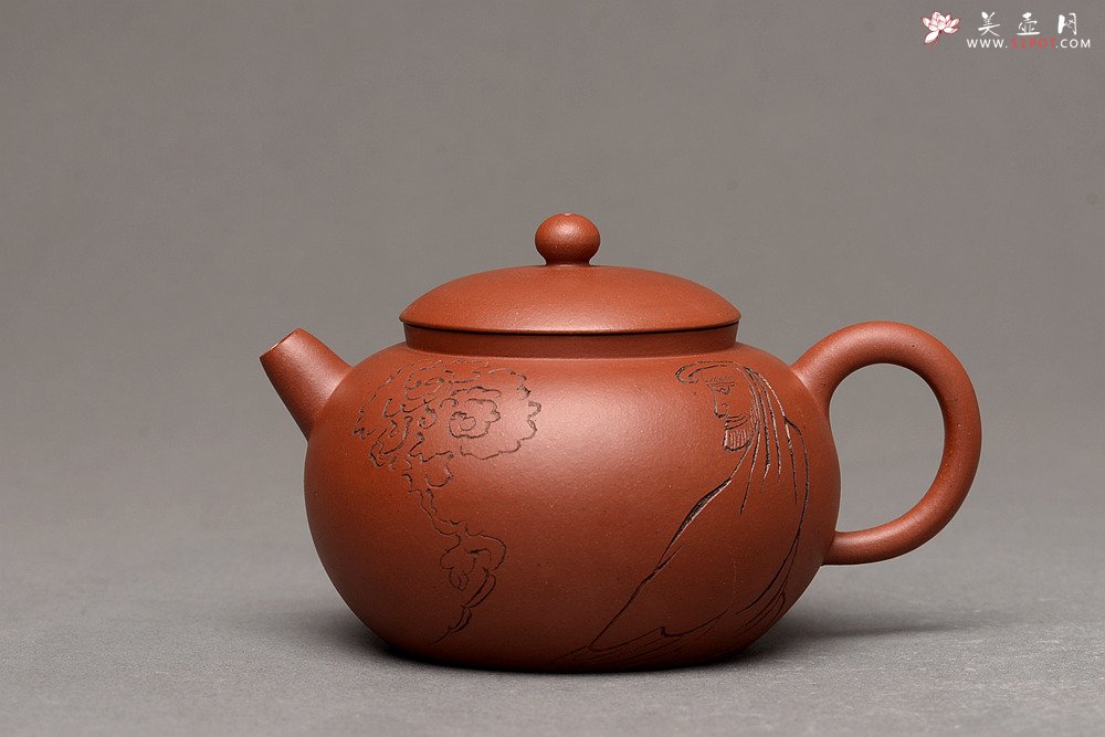 紫砂壶图片：美壶特惠 优质红皮龙 古朴有趣 实用耐品  元婴 杀茶利器 - 宜兴紫砂壶网