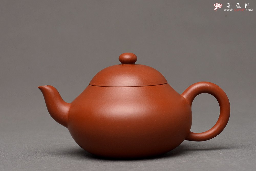 紫砂壶图片：经典传统 优质朱泥梨形 极易泡养朱泥 器形端庄  - 宜兴紫砂壶网