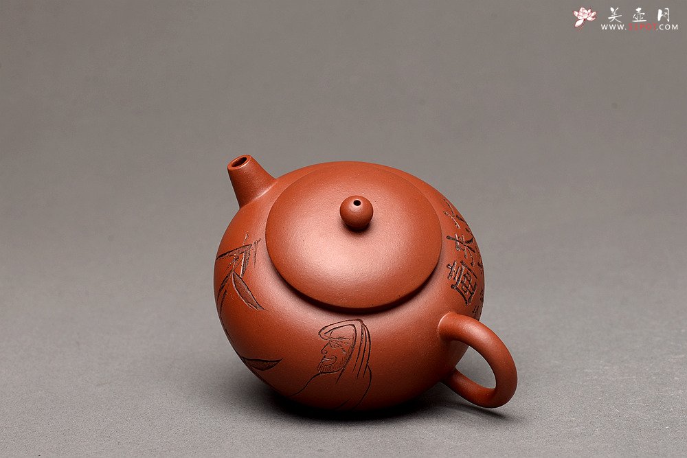 紫砂壶图片：美壶特惠 优质红皮龙 古朴有趣 实用耐品  元婴 杀茶利器 - 宜兴紫砂壶网