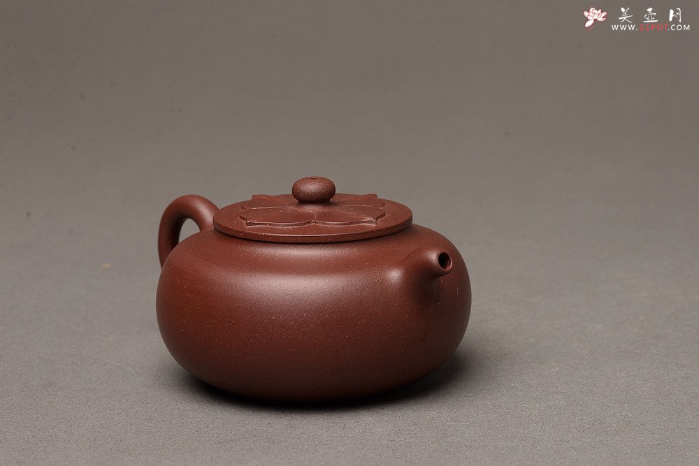 紫砂壶图片：马建鹏新品 饱满可人 有趣实用 莲华壶 美壶特惠  - 宜兴紫砂壶网