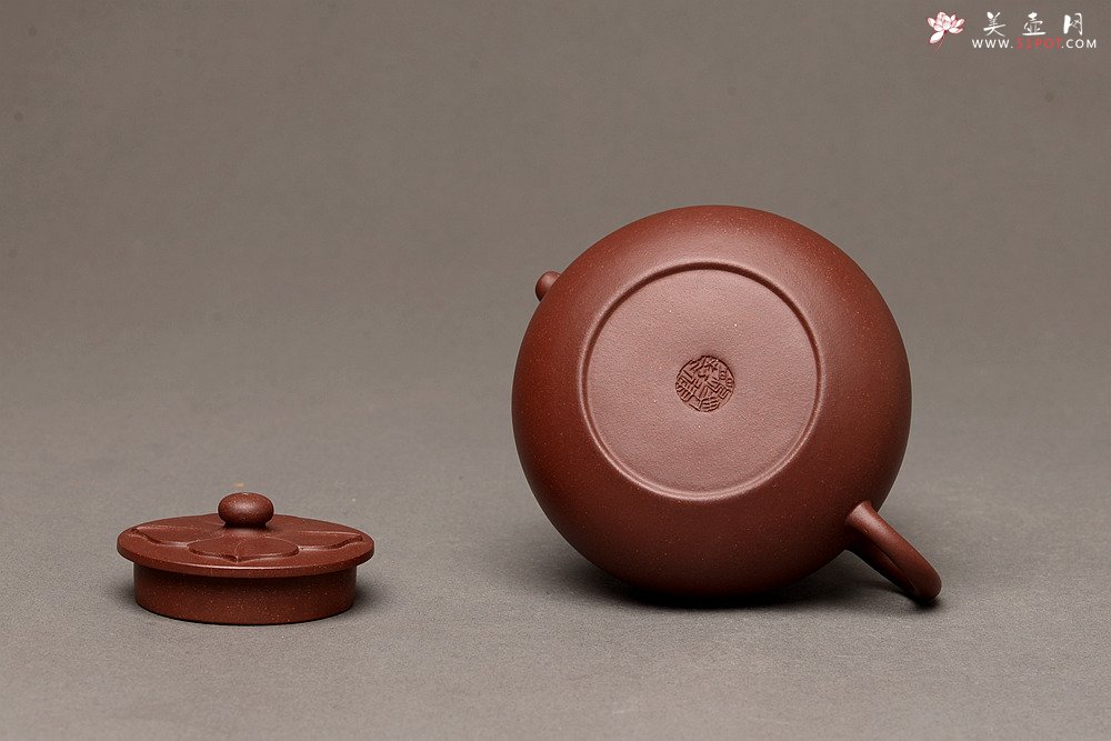 紫砂壶图片：马建鹏新品 饱满可人 有趣实用 莲华壶 美壶特惠  - 宜兴紫砂壶网