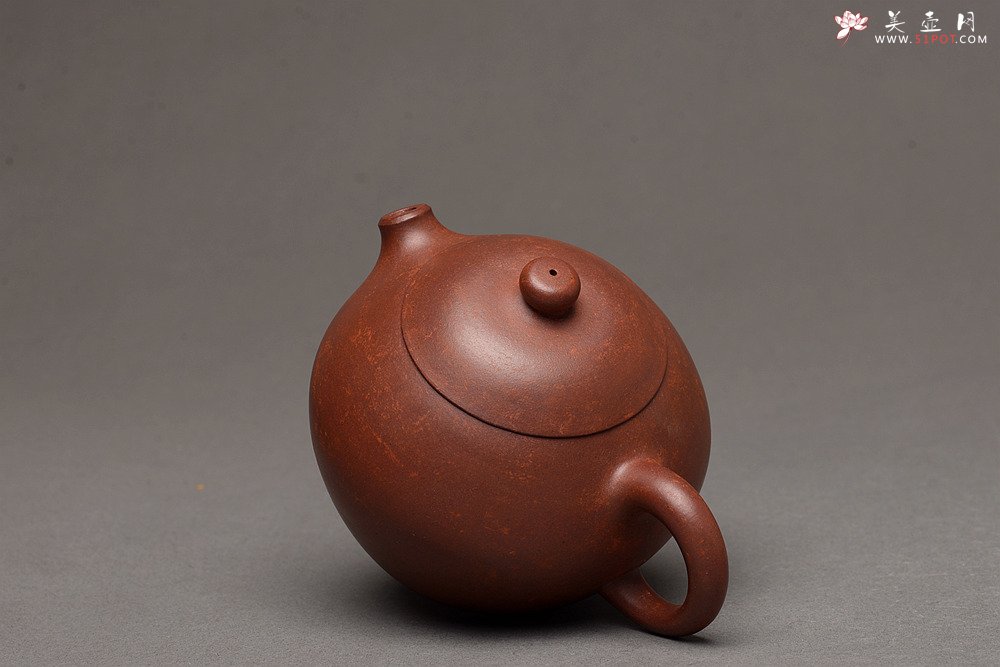 紫砂壶图片：饱满圆润 古朴可爱 全手龙蛋 实用佳品！ - 宜兴紫砂壶网