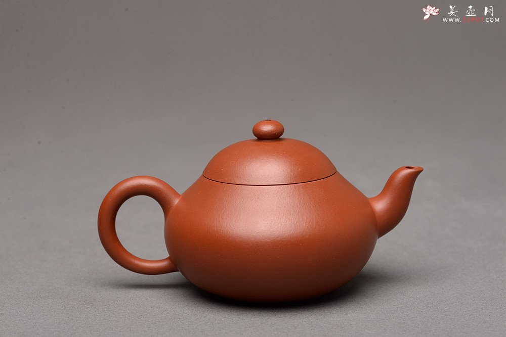 紫砂壶图片：经典传统 优质朱泥梨形 极易泡养朱泥 器形端庄  - 宜兴紫砂壶网