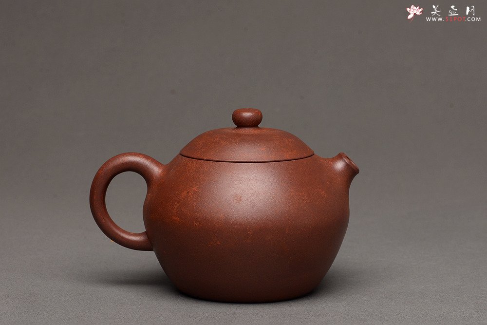 紫砂壶图片：饱满圆润 古朴可爱 全手龙蛋 实用佳品！ - 宜兴紫砂壶网