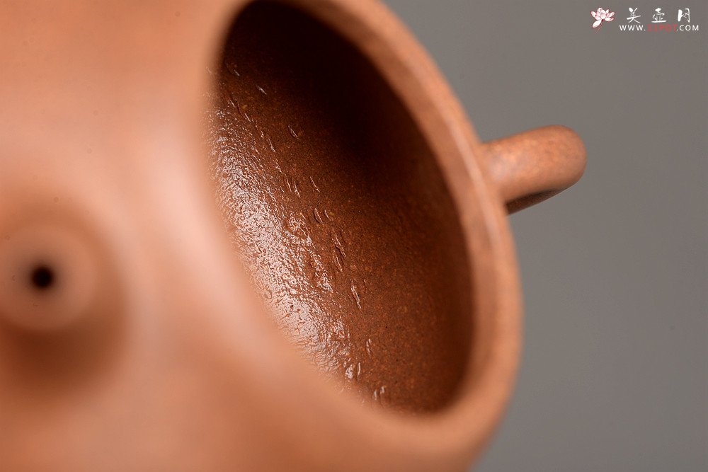 紫砂壶图片：张悦乙未年冬全手作品 段泥小梨形 颇具韵律 优质老段 实用可人 - 宜兴紫砂壶网