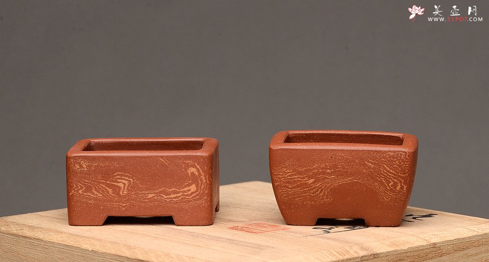 紫砂壶图片：张秋平全手微型胶泥小花盆 美壶网回馈之作 更加漂亮 - 宜兴紫砂壶网