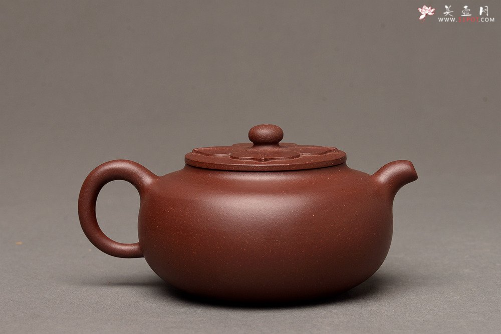 紫砂壶图片：马建鹏新品 饱满可人 有趣实用 莲华壶 美壶特惠  - 宜兴紫砂壶网