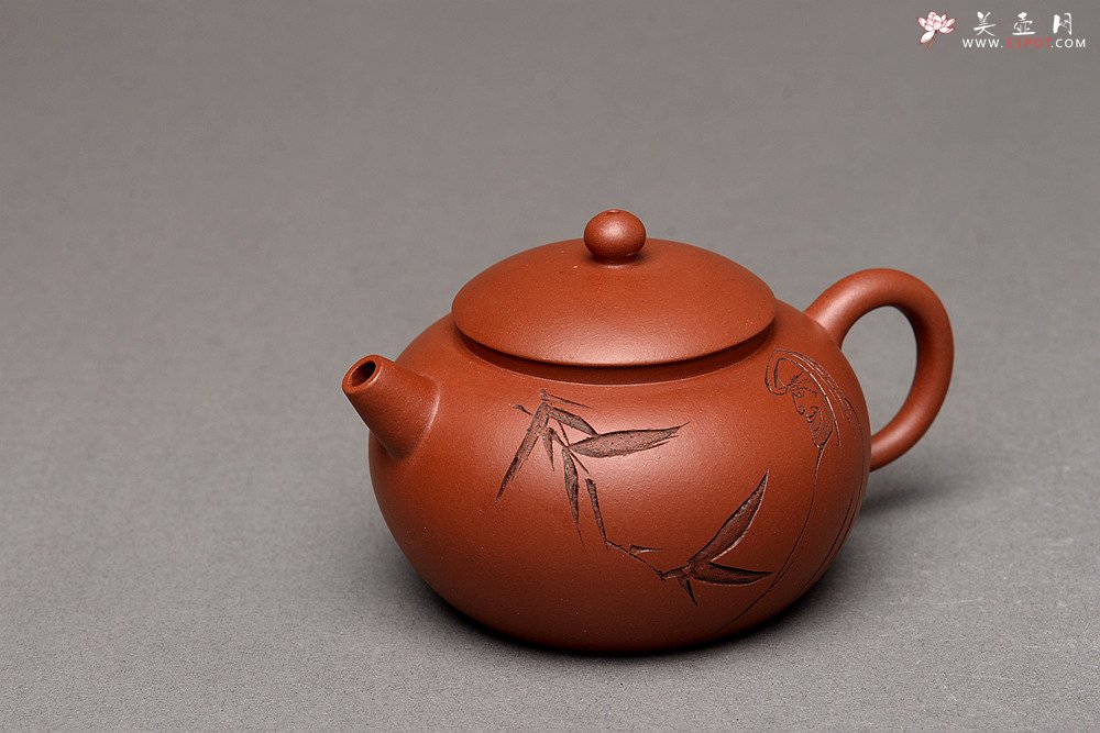 紫砂壶图片：美壶特惠 优质红皮龙 古朴有趣 实用耐品  元婴 杀茶利器 - 宜兴紫砂壶网
