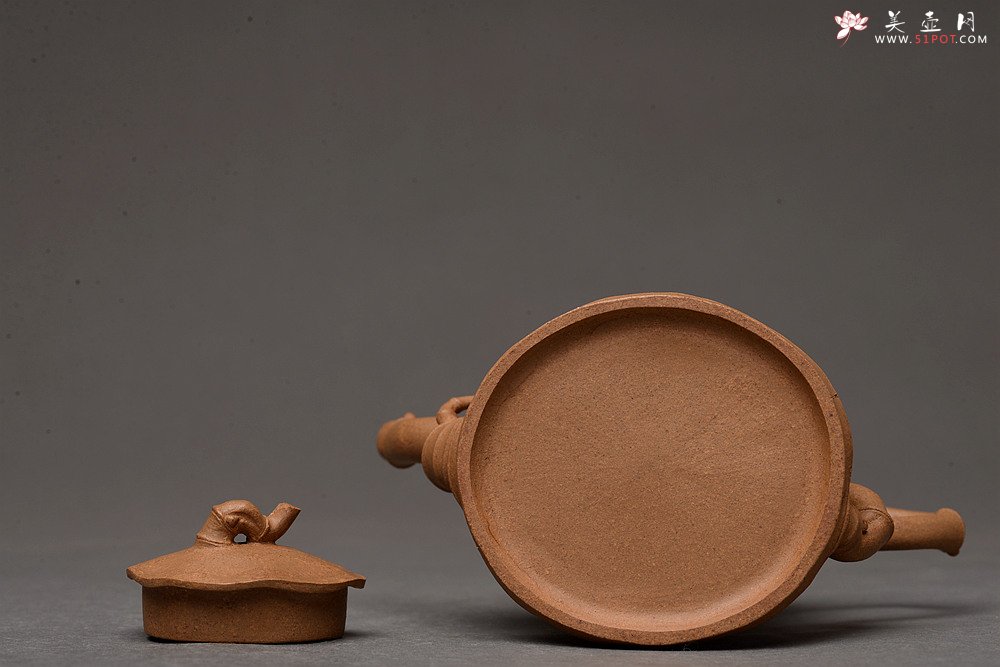 紫砂壶图片：林秀明经典代表作 自然古朴 秀雅竹韵 线条灵动~ 学院风 全手清逸 - 宜兴紫砂壶网