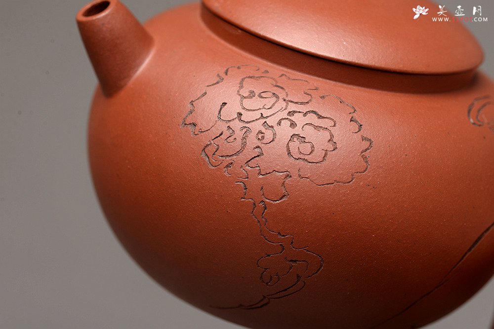 紫砂壶图片：美壶特惠 优质红皮龙 古朴有趣 实用耐品  元婴 杀茶利器 - 宜兴紫砂壶网