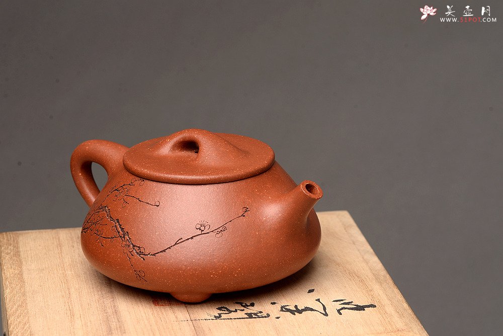 紫砂壶图片：文人气息 景舟石瓢 送礼自品俱佳  - 宜兴紫砂壶网