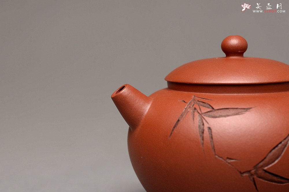 紫砂壶图片：美壶特惠 优质红皮龙 古朴有趣 实用耐品  元婴 杀茶利器 - 宜兴紫砂壶网