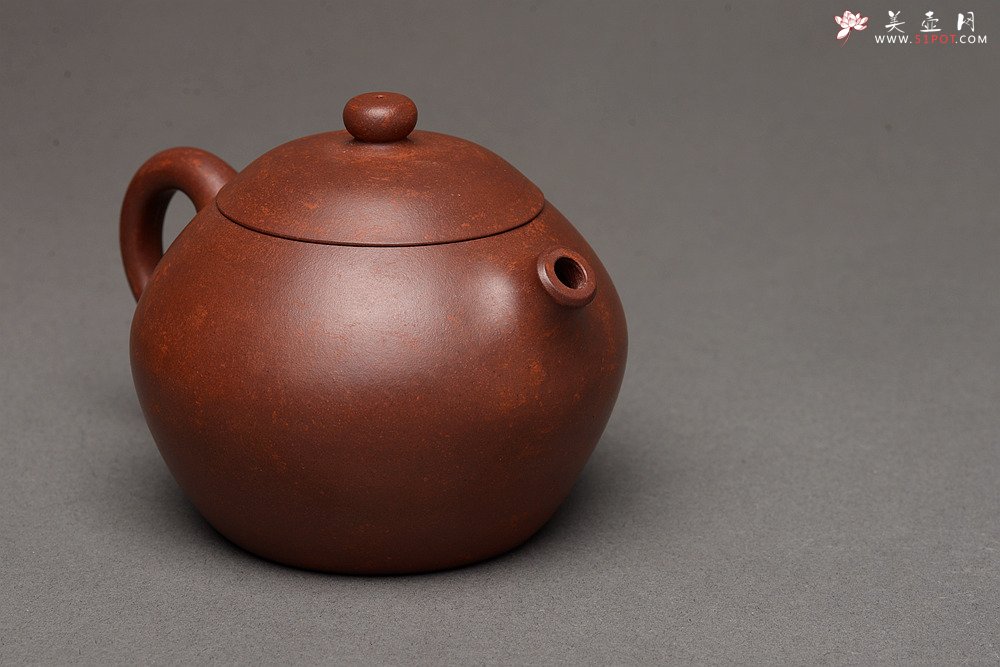 紫砂壶图片：饱满圆润 古朴可爱 全手龙蛋 实用佳品！ - 宜兴紫砂壶网