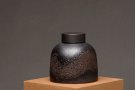 紫砂壶图片：美壶定制  新颖茶叶罐 密封性好 古朴雅致 - 宜兴紫砂壶网