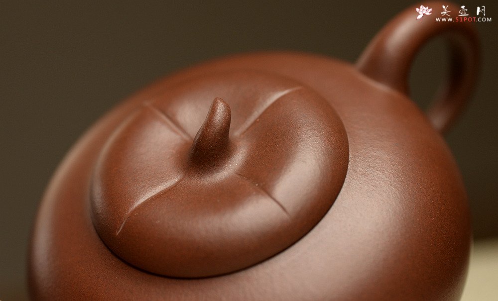 紫砂壶图片：王微丙申年全手新品 做工精致 灵巧秀雅  柿圆壶 - 宜兴紫砂壶网