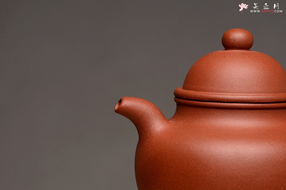 紫砂壶图片：美壶特惠 优质红皮龙 传统经典 寿珍掇球 - 宜兴紫砂壶网