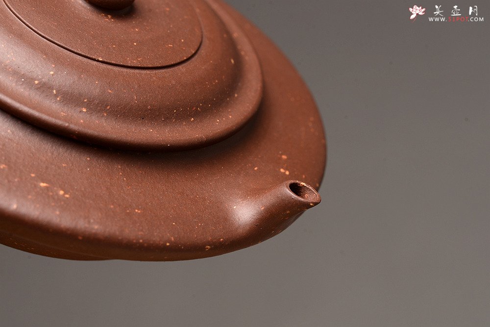 紫砂壶图片：潜力股 全手虚扁 单片拍打 相当有难度~ - 宜兴紫砂壶网