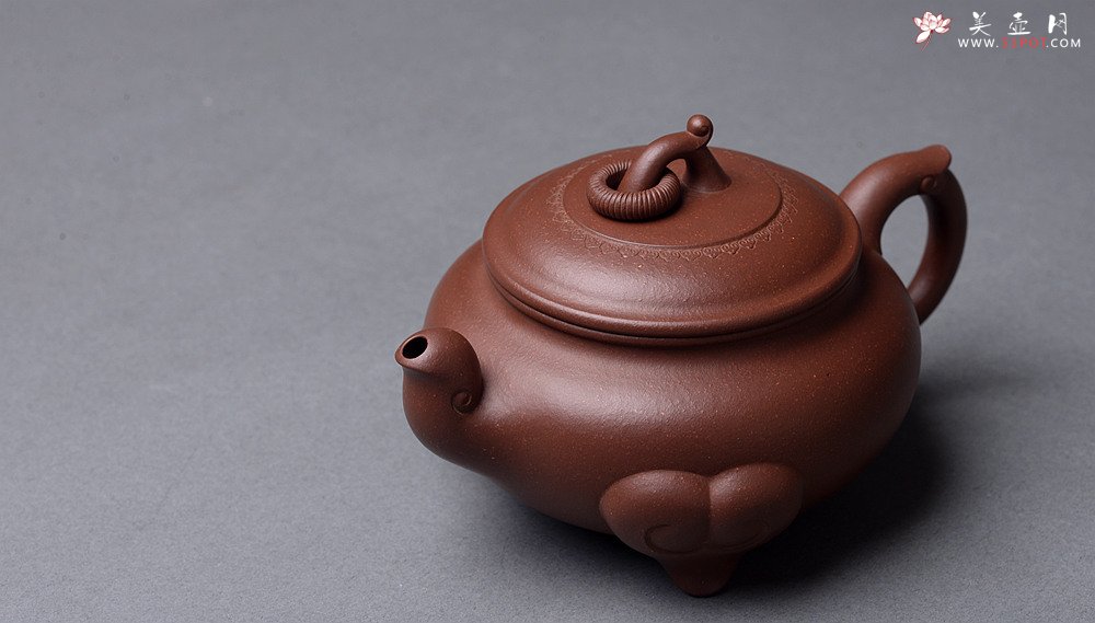 紫砂壶图片：于洪霞全手作品 寓意吉祥 做工精致 俊美实用 三阳开泰 - 宜兴紫砂壶网