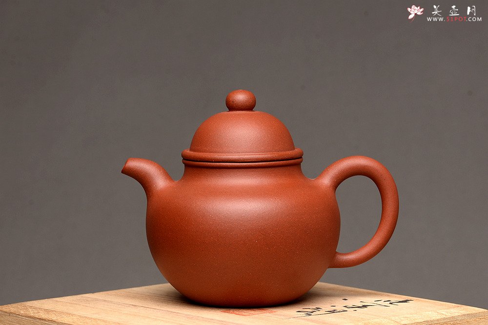 紫砂壶图片：美壶特惠 优质红皮龙 传统经典 寿珍掇球 - 宜兴紫砂壶网
