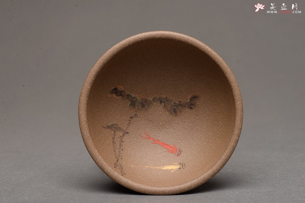 紫砂壶图片：雅致有趣 做工精致 自用佳品~品茗杯  - 宜兴紫砂壶网