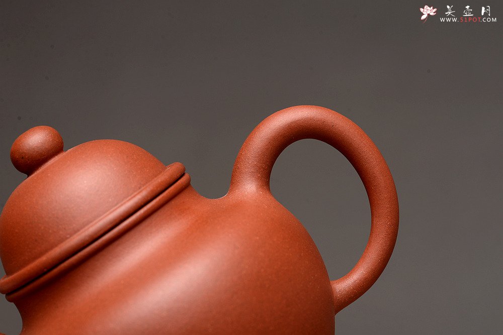 紫砂壶图片：美壶特惠 优质红皮龙 传统经典 寿珍掇球 - 宜兴紫砂壶网