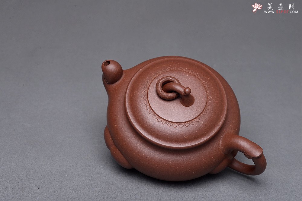 紫砂壶图片：于洪霞全手作品 寓意吉祥 做工精致 俊美实用 三阳开泰 - 宜兴紫砂壶网