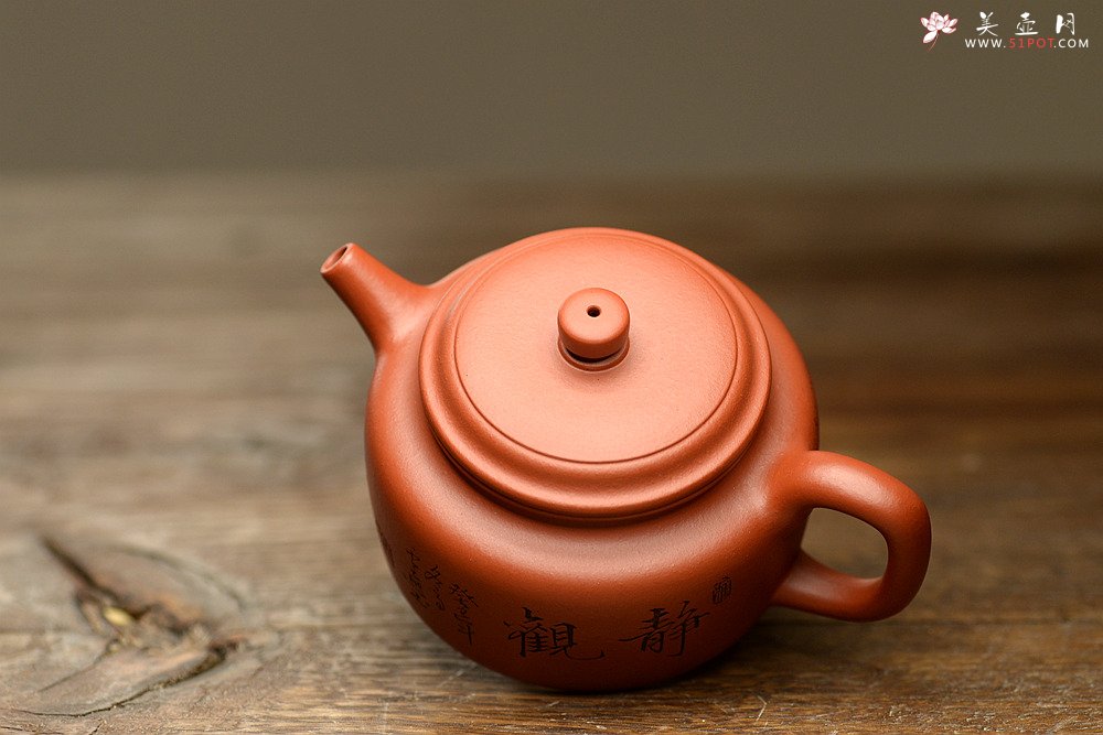 紫砂壶图片：国工师张云熙作品 温文尔雅 德中 传统经典 - 宜兴紫砂壶网