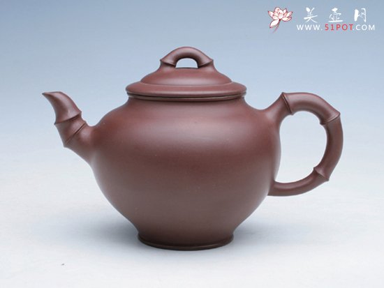 紫砂壶图片：翠竹壶 - 宜兴紫砂壶网