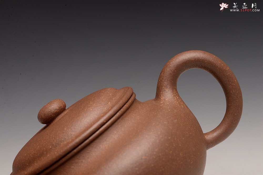 紫砂壶图片：张悦全手作品 优质老段泥 传统经典 全手仿古 - 宜兴紫砂壶网