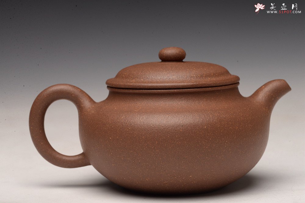 紫砂壶图片：张悦全手作品 优质老段泥 传统经典 全手仿古 - 宜兴紫砂壶网