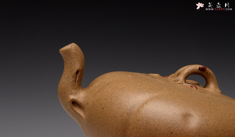 紫砂壶图片：高雪琴新作 优质老段泥 贴叶灵动 大口实用 全手春趣 - 宜兴紫砂壶网