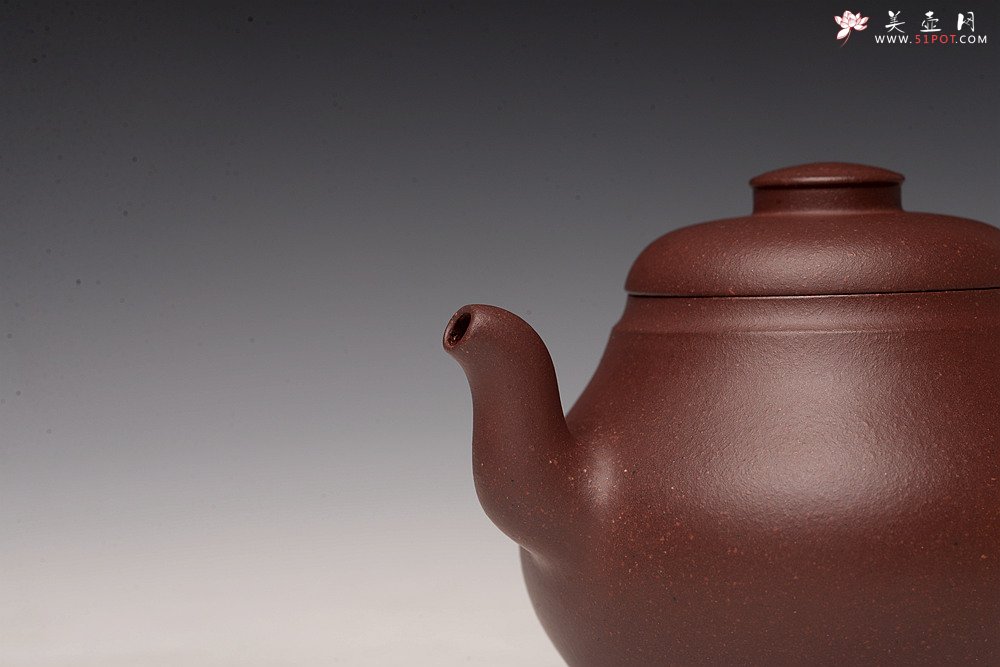 紫砂壶图片：美壶特惠 线条优美 敦厚可人 古樽 - 宜兴紫砂壶网