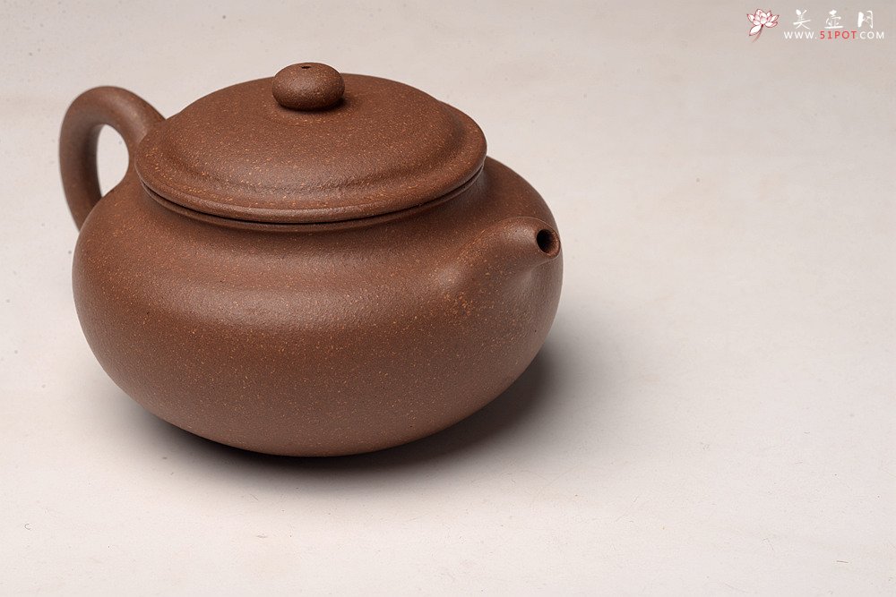 紫砂壶图片：张悦全手作品 优质老段泥 传统经典 全手仿古 - 宜兴紫砂壶网