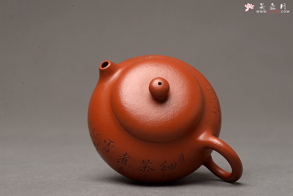 紫砂壶图片：娇艳玉人小西施 张云熙乙未年冬作品 茶盘尤物 优雅饱满 线条灵动 - 宜兴紫砂壶网