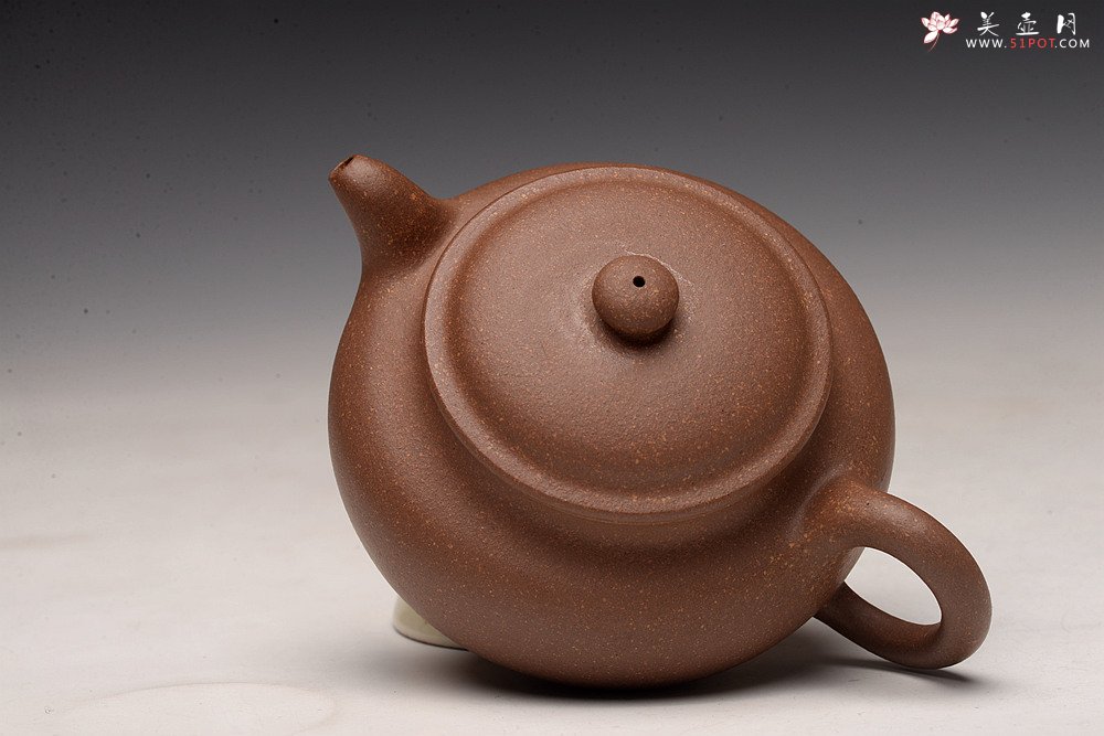 紫砂壶图片：张悦全手作品 优质老段泥 传统经典 全手仿古 - 宜兴紫砂壶网