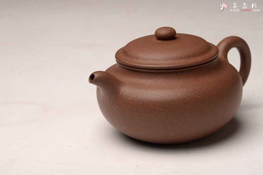 紫砂壶图片：张悦全手作品 优质老段泥 传统经典 全手仿古 - 宜兴紫砂壶网