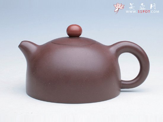 紫砂壶图片：半月壶 - 宜兴紫砂壶网