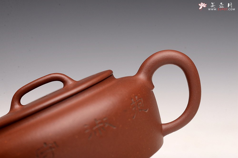 紫砂壶图片：詹黎明乙未秋全手精品 怀古井栏 陆逸舟文心装饰 素雅耐品 大口实用 - 宜兴紫砂壶网