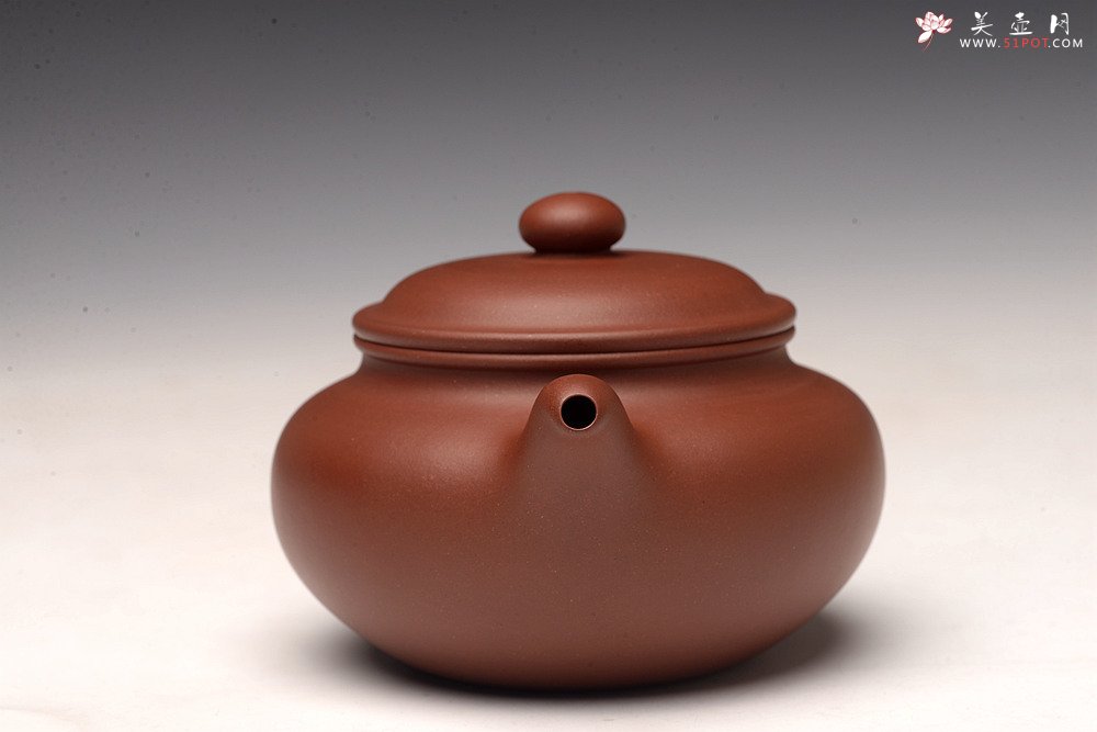 紫砂壶图片：曲峰经典器形力作 端庄秀气 手法老辣 传统刹凹全手大仿古 - 宜兴紫砂壶网