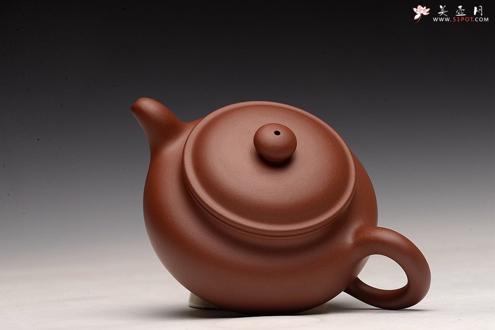 紫砂壶图片：曲峰经典器形力作 端庄秀气 手法老辣 传统刹凹全手大仿古 - 宜兴紫砂壶网