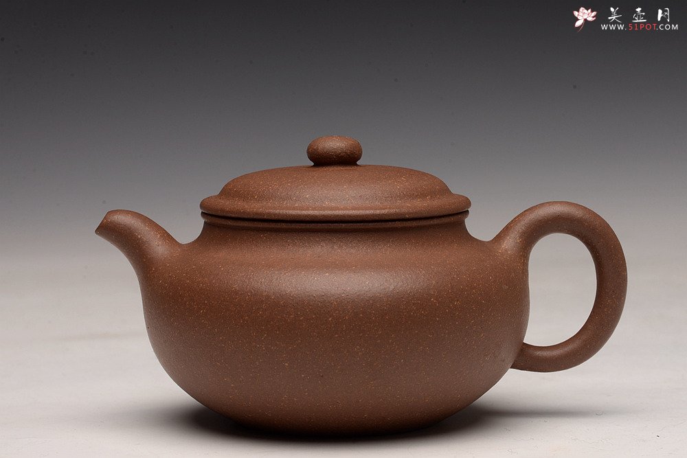 紫砂壶图片：张悦全手作品 优质老段泥 传统经典 全手仿古 - 宜兴紫砂壶网