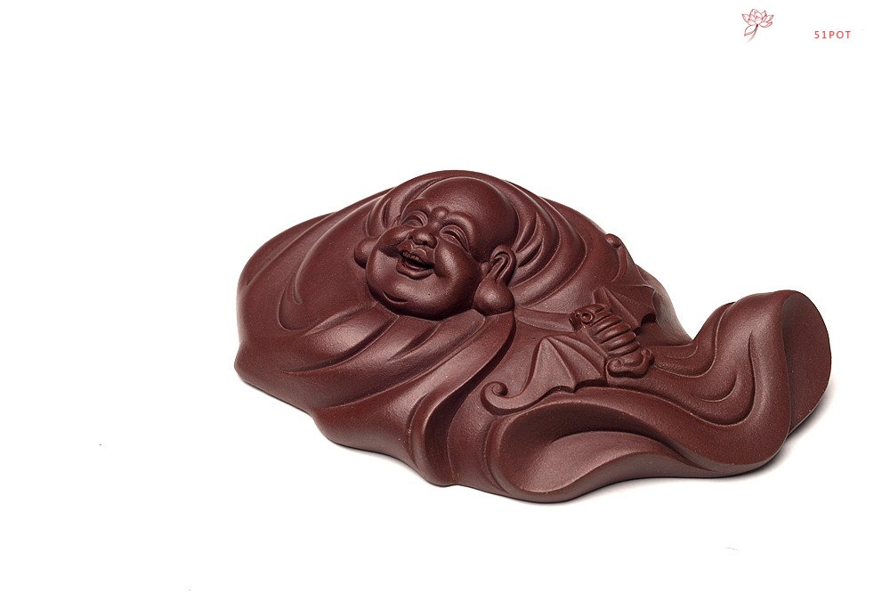 紫砂壶图片：做工精致 泥料优秀 福在眼前 笔架or茶宠or镇纸 - 宜兴紫砂壶网