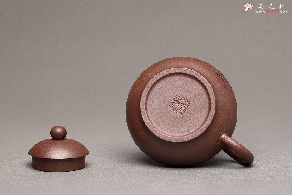 紫砂壶图片：谭华斌近作 道洪风格之珠韵 刀法精炼 美壶特惠 - 宜兴紫砂壶网