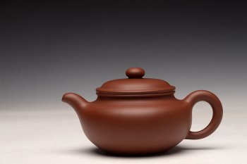 紫砂壶图片：曲峰经典器形力作 端庄秀气 手法老辣 传统刹凹全手大仿古 - 宜兴紫砂壶网