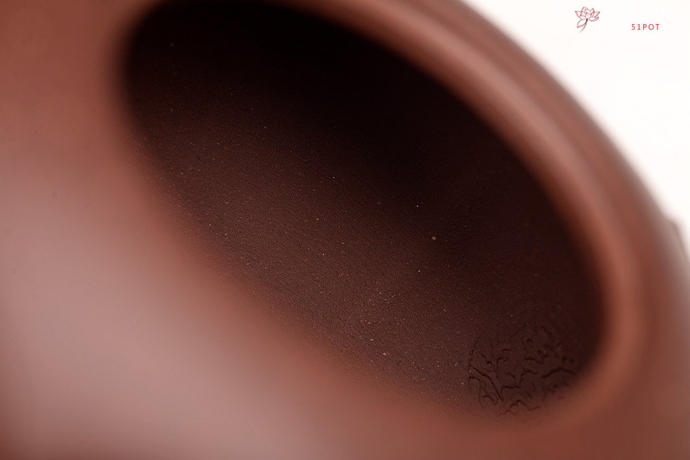 紫砂壶图片：蔡旭伟丙申春全手作品 秀丽可爱 筋纹小花 荷韵 - 宜兴紫砂壶网