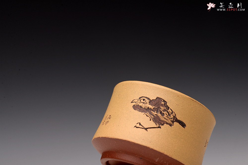 紫砂壶图片：禅定杯 精品品茗杯 清水泥粉段泥 - 宜兴紫砂壶网